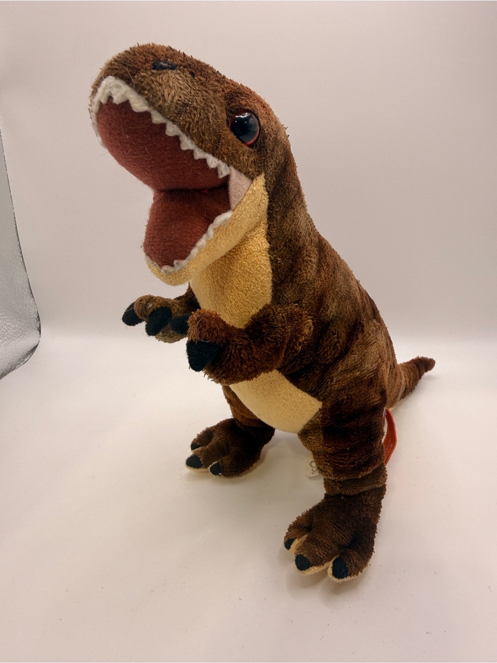 Wild Republic T-Rex Dinosaur Plush 10" Brown Tyrannosaurus Rex Dino